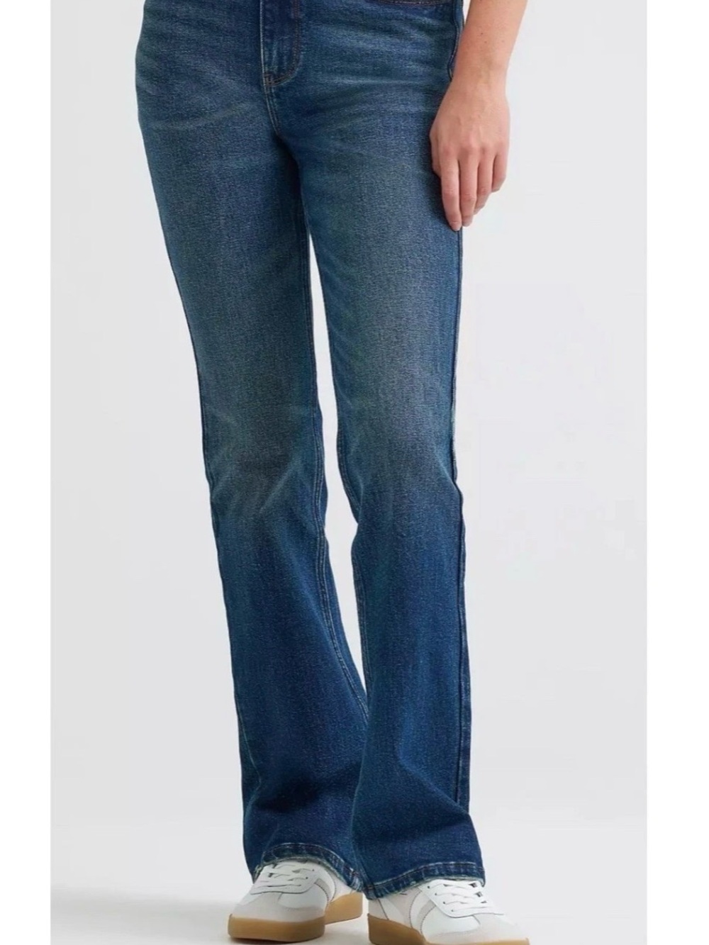 Wrangler Womens High Rise Bootcut Jeans